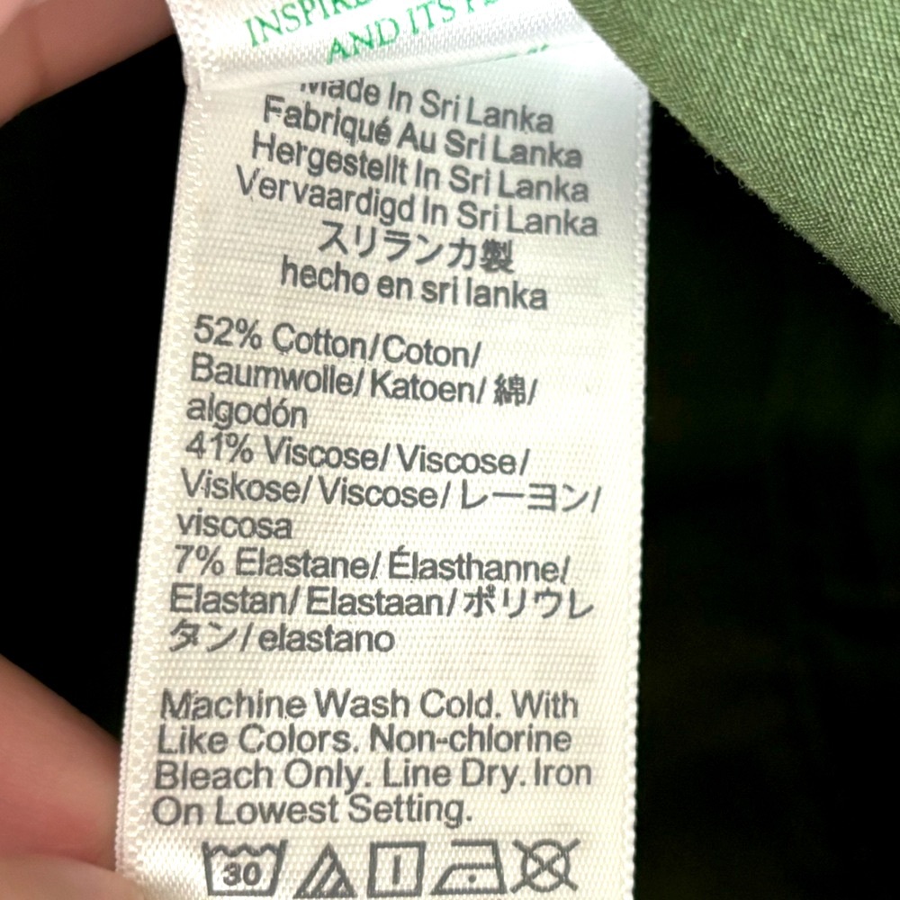 NWT J.Crew Kallie Straight Leg Pant in Green - Picture 10 of 10